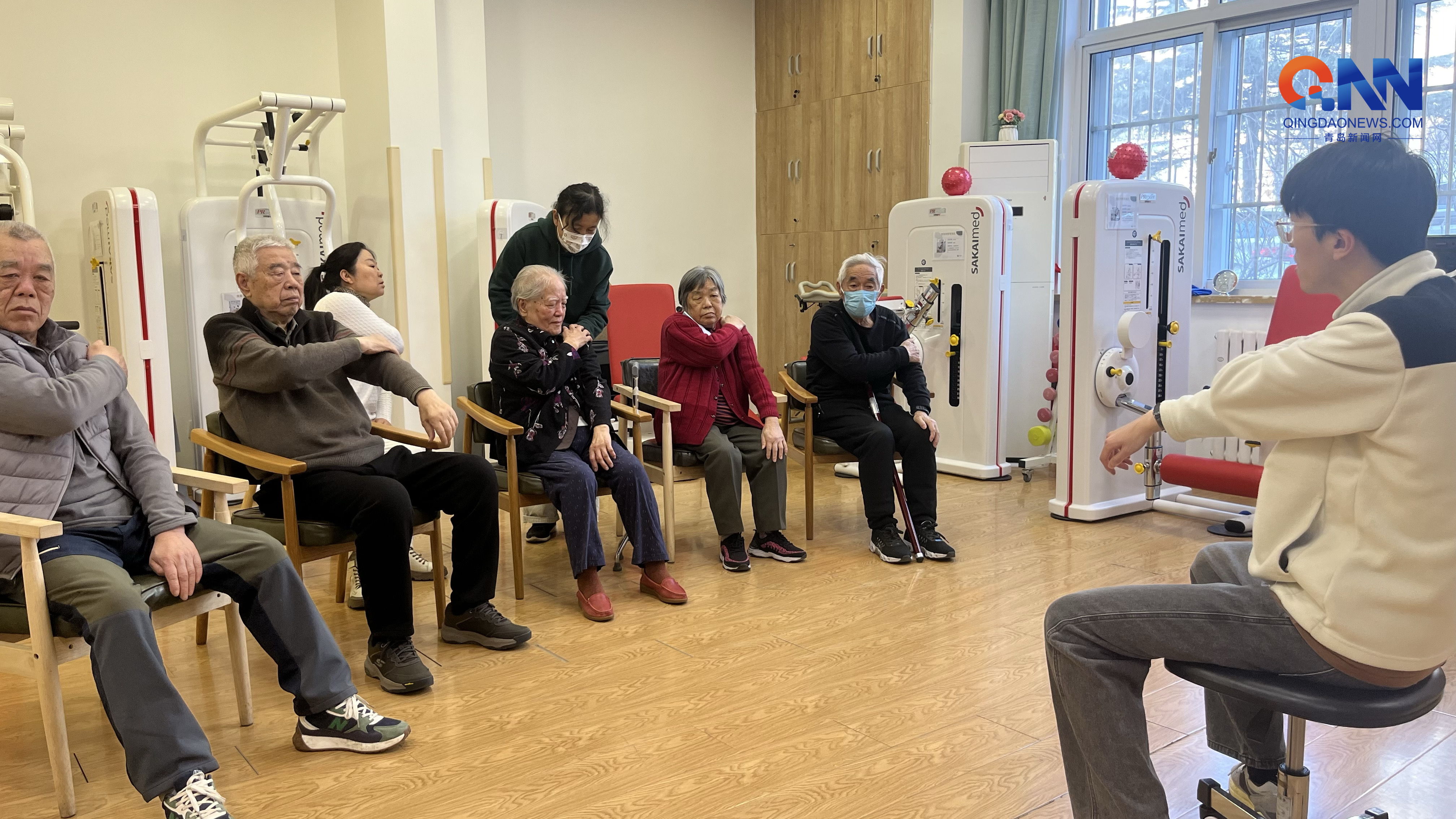 家门口“幸福康复”，敲开失能老年人六年“困守之门”