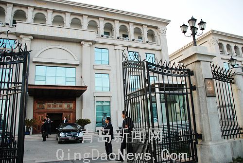 新闻网镜头带你参观韩国驻青总领馆(组图)