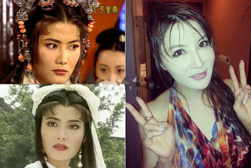 女星装嫩被高颧骨泄底