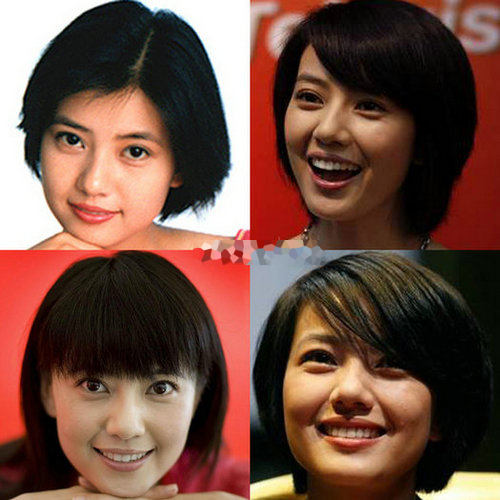 女星装嫩被高颧骨泄底