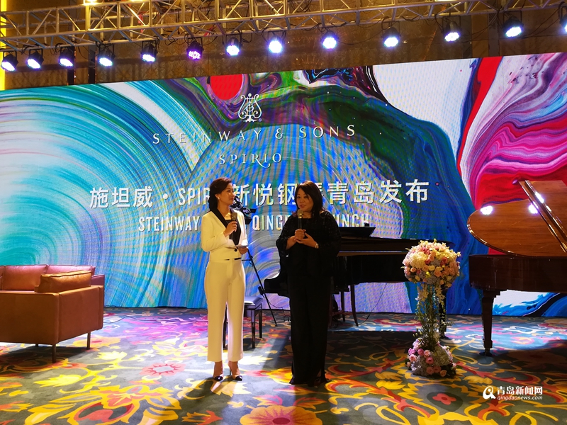 施坦威新悦高解析度自动钢琴来青 朗朗送祝福