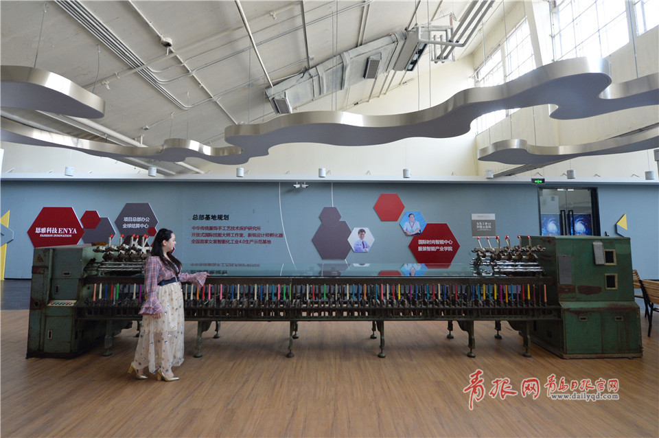 青岛纺织博物馆开馆 百年织就历史人文景区