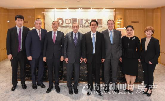 哈佛大学校长带队访问恒大合作研究新能源汽车三大领域