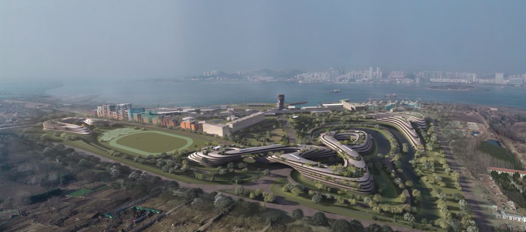 中央美术学院青岛校区最新进展来了,这波效果图太震撼