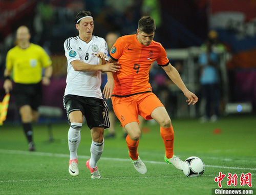 欧洲杯：德国2-1战胜荷兰