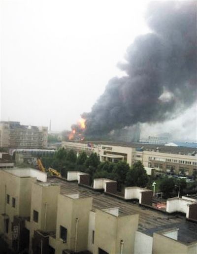 天津一化工厂爆炸