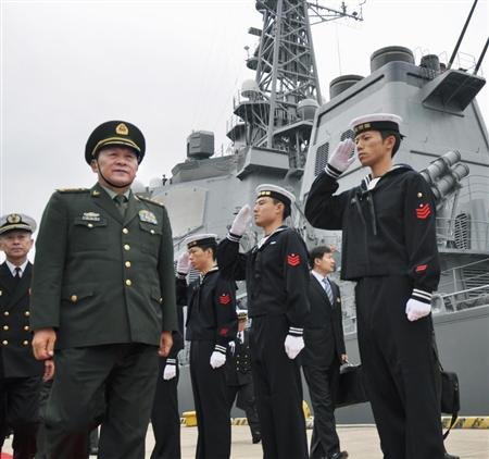 中国海军将领:海军实力或不如日本 但我们不怕死
