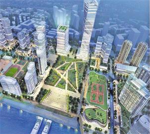 青岛西部轮渡片区规划揭面纱 将建超高商务楼特色居住区