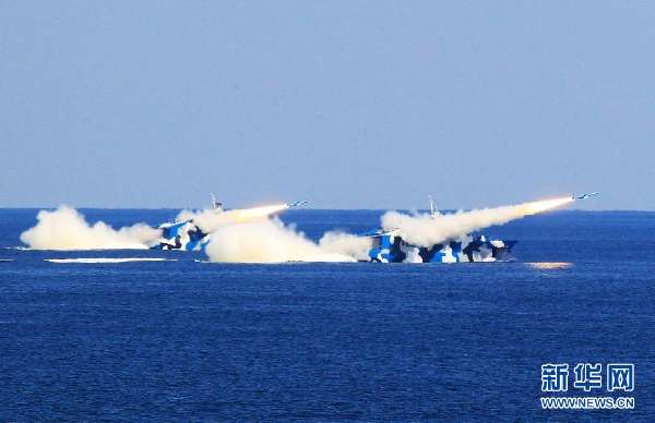 北海舰队黄海秋点兵 新装备可抗多向导弹饱和攻击