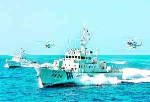 日本海上保安厅向钓鱼岛海域增派飞机和舰船。 