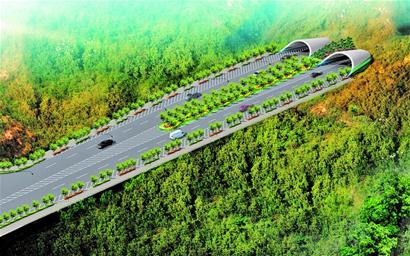 青岛首条城市隧道开工改造 行车速度将提升至60(图)