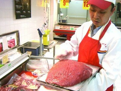 青岛排酸肉热卖宣称有抗癌功效 实为冷鲜肉