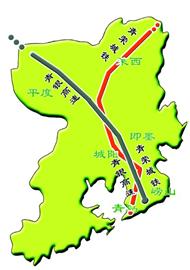 青荣城际铁路将从半空穿越青银高速