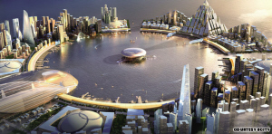 “第八城”将成为迪拜“世界岛”，“棕榈岛”的劲敌。