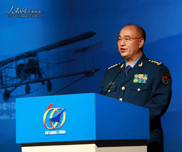 资料图：中央军委副主席原解放军空军司令许其亮。