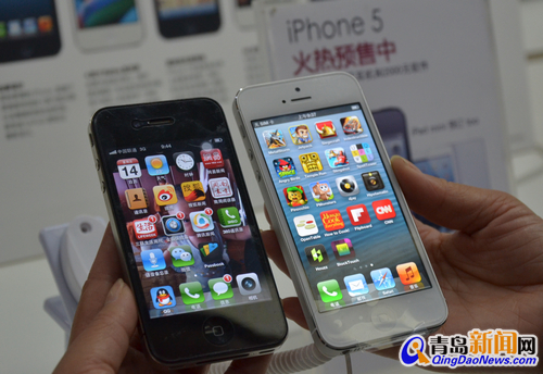 iphone5青岛首发 图解新一代智能利器