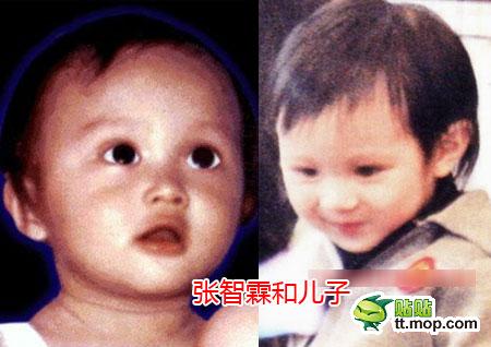 窦靖童复制王菲童年 明星父母和儿女酷似双胞胎