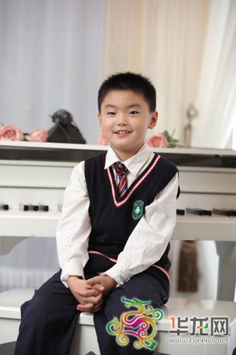 9岁男孩徐毅加入重庆市作协，成为重庆最年轻的作协会员。受访者供图 华龙网发