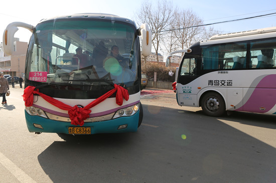 即墨市实现全国首例县级市城乡客运一体化