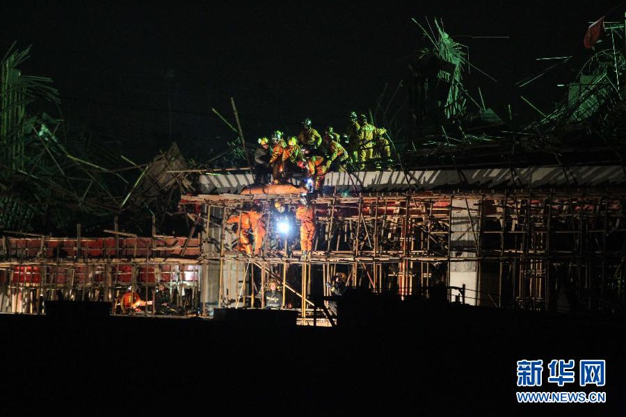 （突发事件）（1）上海地铁一工地发生坍塌 造成5死18伤