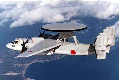 日本改装后的“鹰眼2000”预警机(资料图)