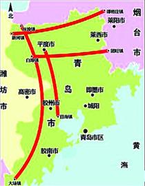 大沽河堤顶公路年内亮相 南北大通道 大沽河堤顶公路年内亮相 南北大通道
