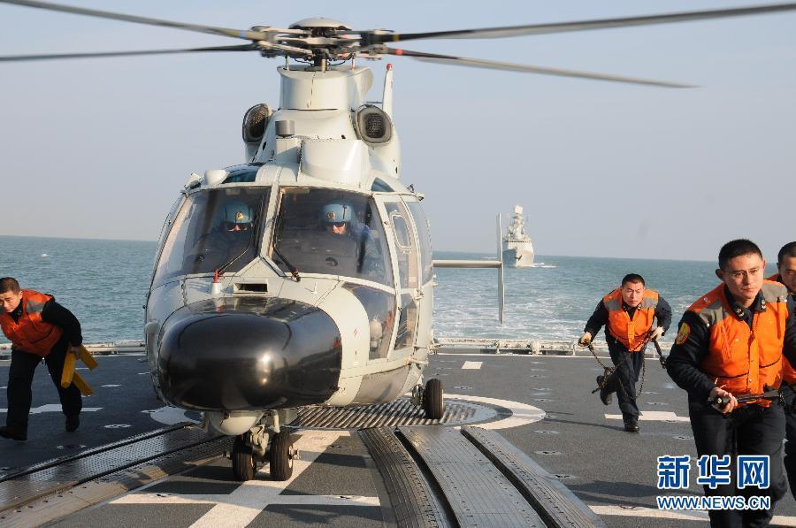 中国海军舰艇编队赴西太平洋展开新年度远海例行训练 