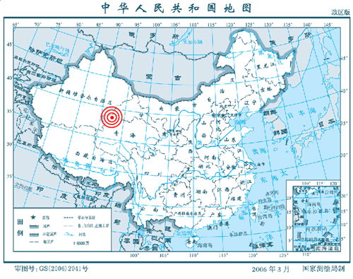 中新网2月12日电 据中国地震台网测定，北京时间2月12日03时13分在青海省海西蒙古族藏族自治州北纬38.5度，东经92.4度 发生5.1级地震，震源深度10.0公里。