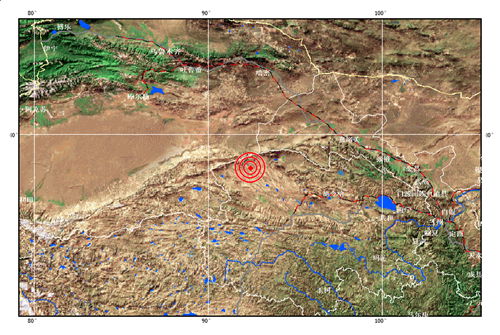 青海省海西蒙古族藏族自治州发生5.1级地震