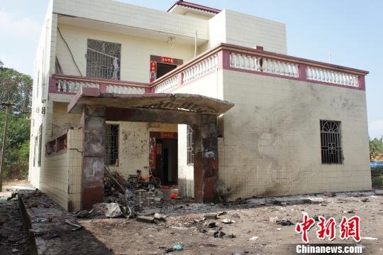 湛江致7死18伤爆炸续 嫌犯子女在场仍引爆炸药