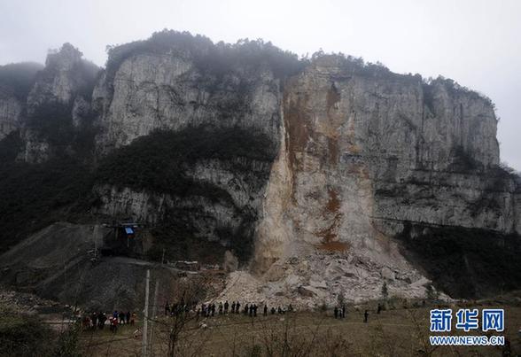 贵州凯里市山体崩塌事故初步核实有5人被埋 