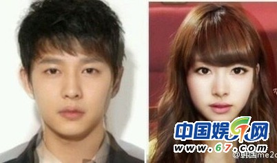 2013韩国整容标准明星脸 男像朴有天 女像宋茜