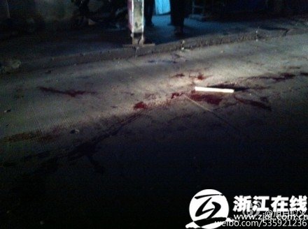 宁波发生疑似枪击案致1死1伤 嫌犯在逃(组图)