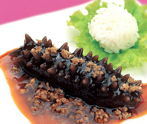 Minced meat trepang