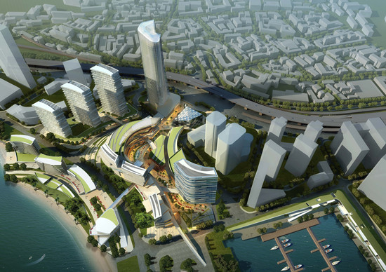 国际邮轮母港码头主体正式通过验收 国际邮轮母港码头主体正式通过验收