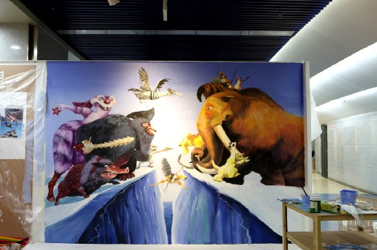 国信中心国庆酷玩 看3D玩真人CS滑真冰 国信中心国庆酷玩 看3D玩真人CS滑真冰