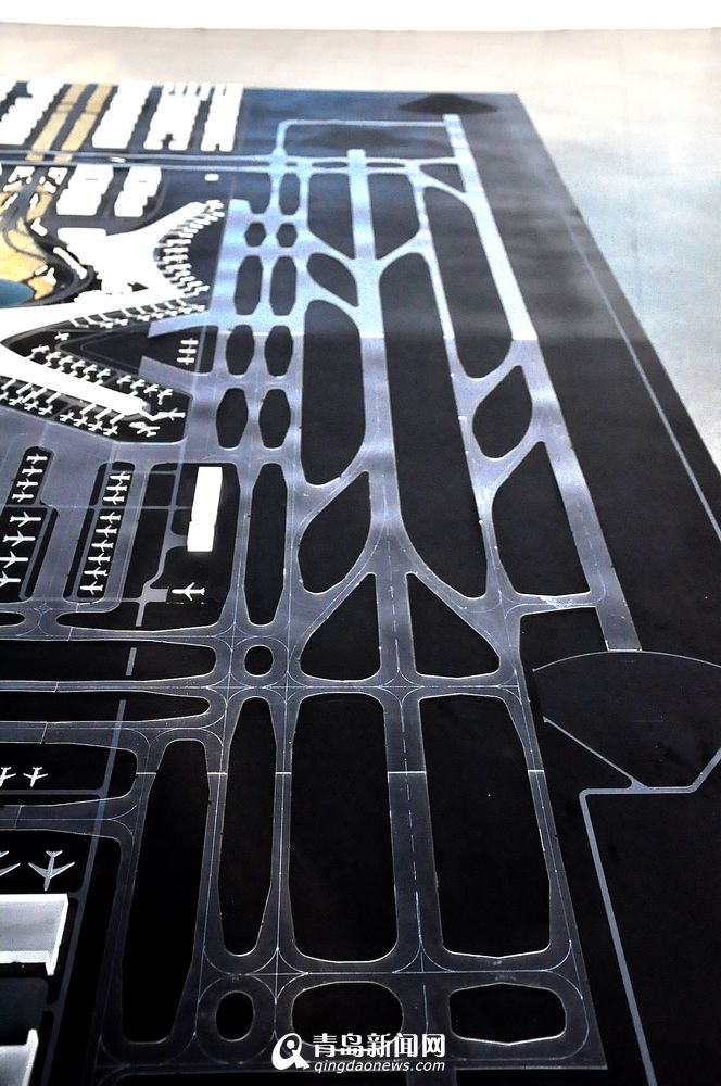 高清:青岛新机场海星造型惊艳 全球独一无二