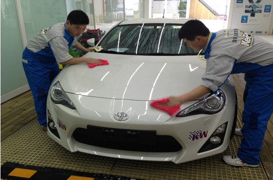 钣喷快美王汽车美容 车漆快修 金牌项目 创业首