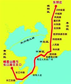 青岛跨海地铁1号线设39个车站 工期五年