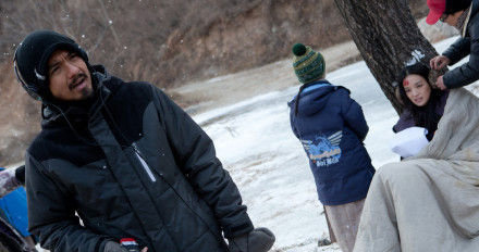 舒淇晒与冯德伦合照难掩甜笑 疑公开恋情(图)