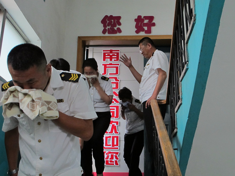 办公楼火灾应急疏散演练总结