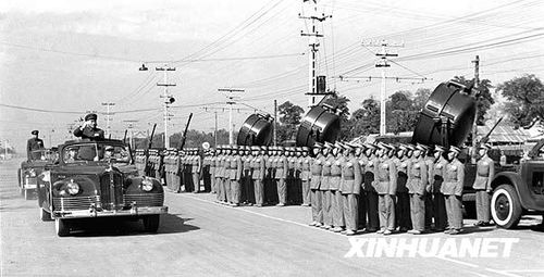 1953年国庆阅兵 人民军队正规化建设成果