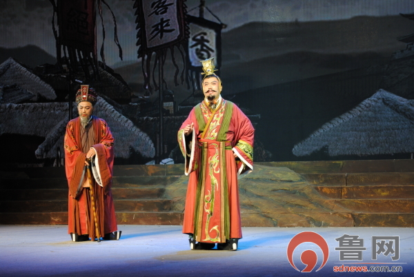 菏泽定陶县大型历史剧《春秋商圣》进省汇演 大获观众好评 菏泽定陶县大型历史剧《春秋商圣》进省汇演 大获观众好评