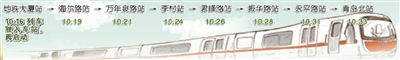 跑全程需19分半 M3号线下月将邀市民体验 跑全程需19分半 M3号线下月将邀市民体验