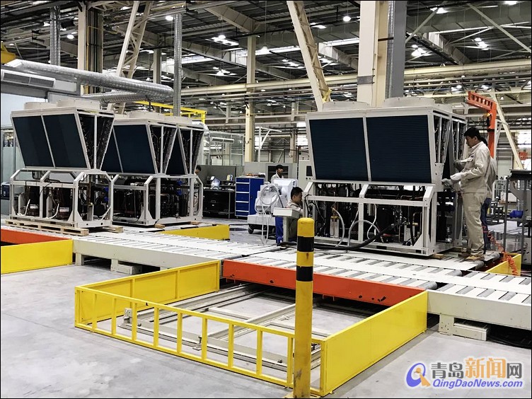 海尔建成世界首个中央空调互联工厂