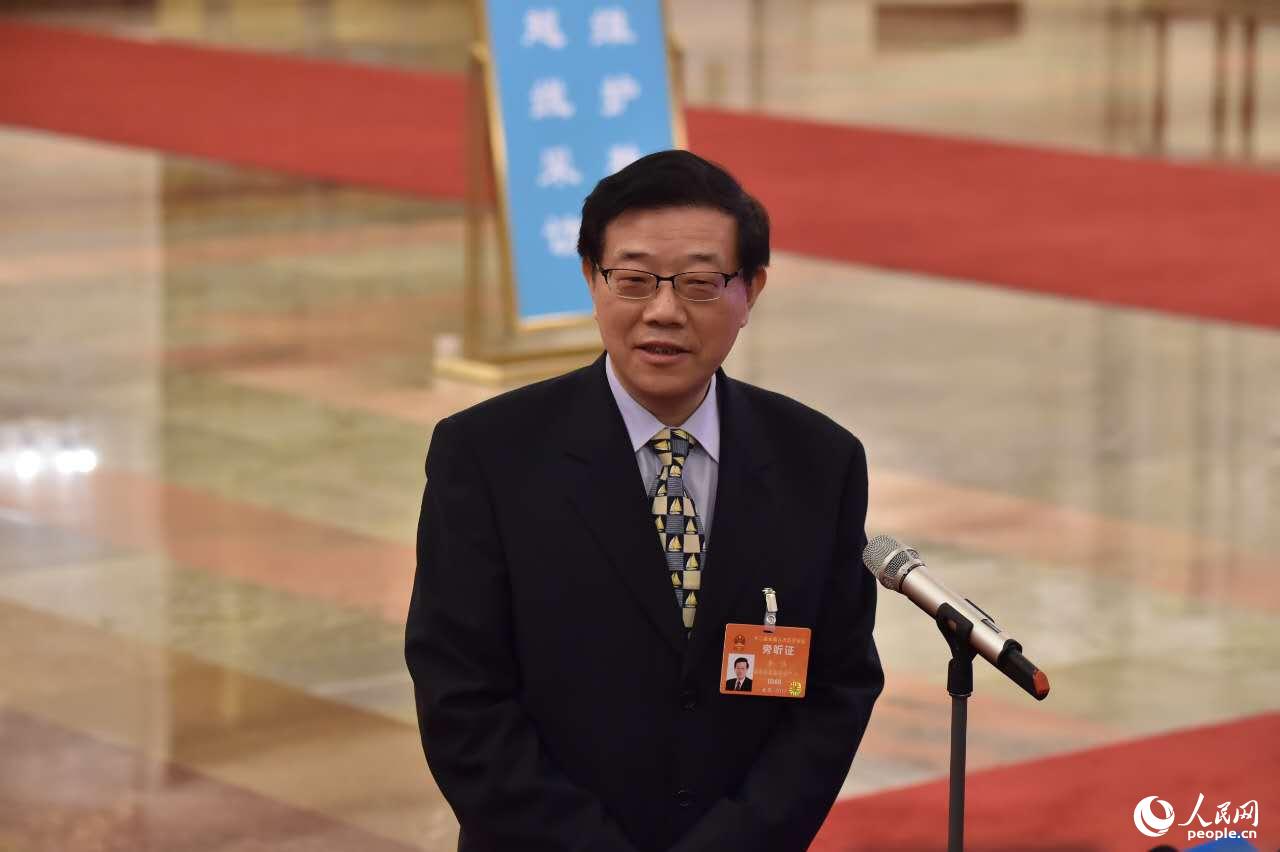 国务院发展研究中心主任李伟。人民网记者翁奇羽 摄