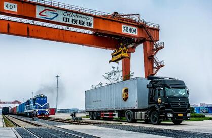 UPS扩展中国至欧洲铁路货运服务