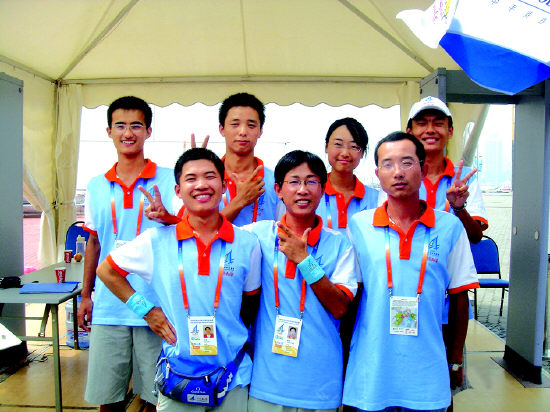 好运北京-2006青岛国际帆船赛我校志愿者服务