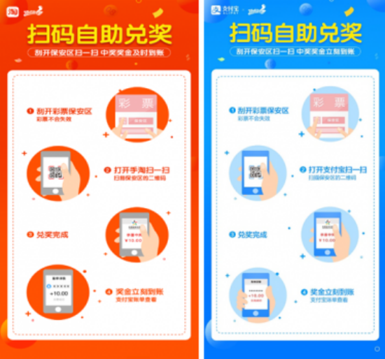 这是体彩顶呱刮最新推出的兑奖方式,您拿着中奖的体彩顶呱刮彩票,打开