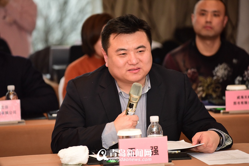 山东世纪金榜集团总经理 王强作为新晋当选的中国民营文化产业商会